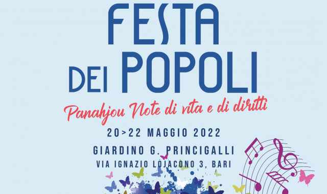 Bari, torna la ''Festa dei Popoli'': due giorni di concerti, visite e artigianato